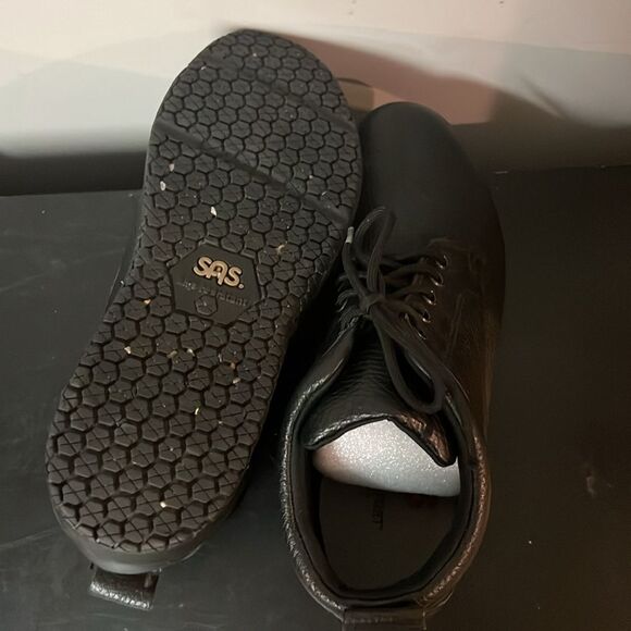 SAS Womens Alpine Black Work & Safety Boots Size 8Wide B33 - Picture 10 of 11